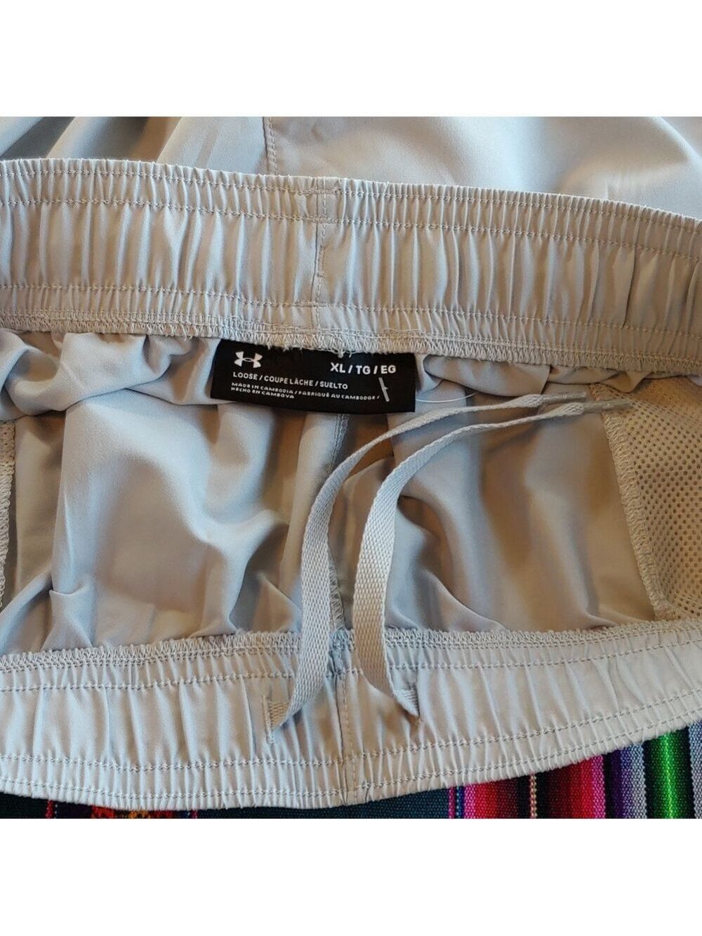 Under Armour Men's Athletic Graphic Shorts Light Grey size XL NWT - Picture 13 of 16